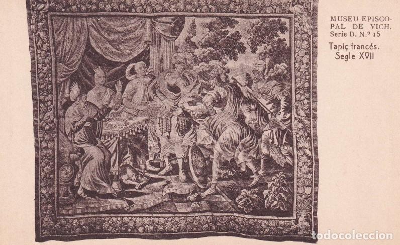 VIC - MUSEO EPISCOPAL. TAPIZ FRANCÉS SIGLO XVII