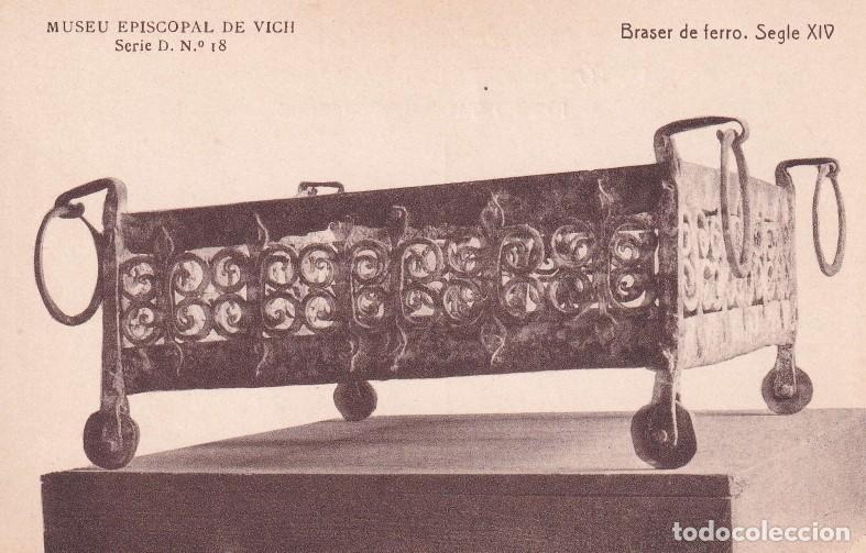 VIC - MUSEO EPISCOPAL. BRASERO DE HIERRO SIGLO XIV