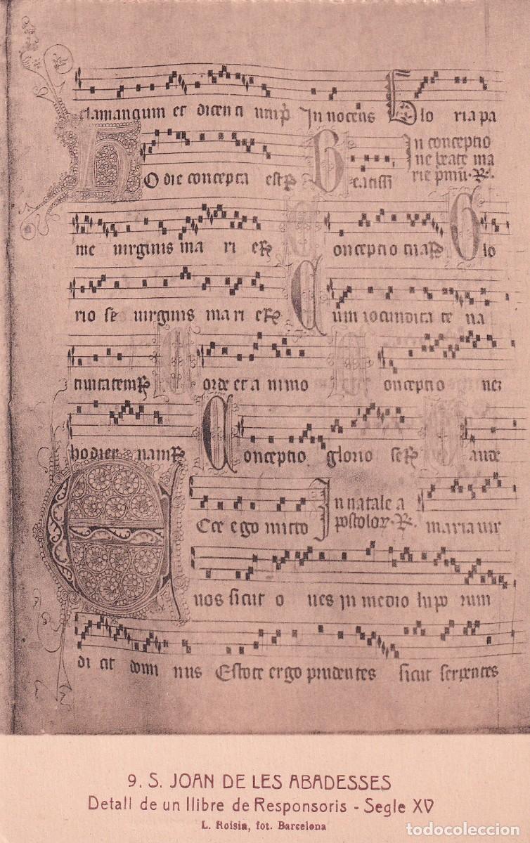 SANT JOAN DE LES ABADESSES - DETALLE DE UN LIBRO