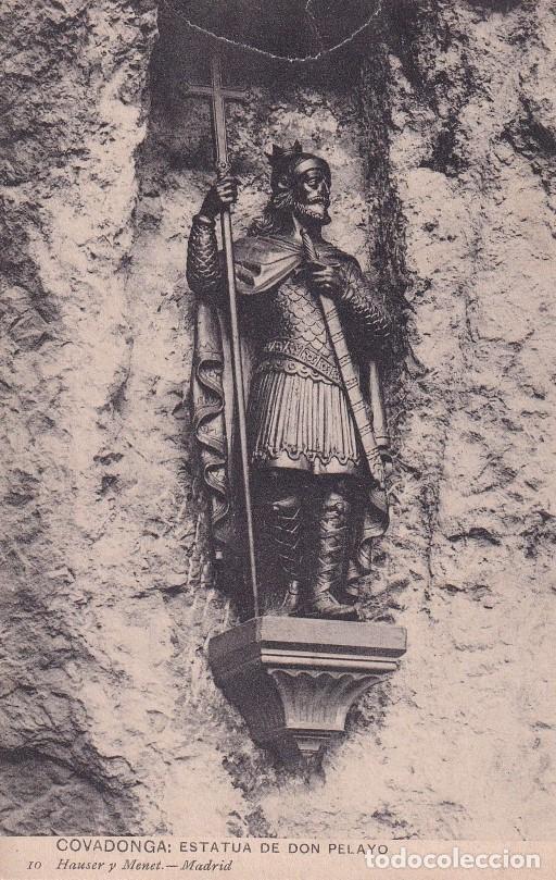 ARTE - ESTATUA DE DON PELAYO EN COVADONGA