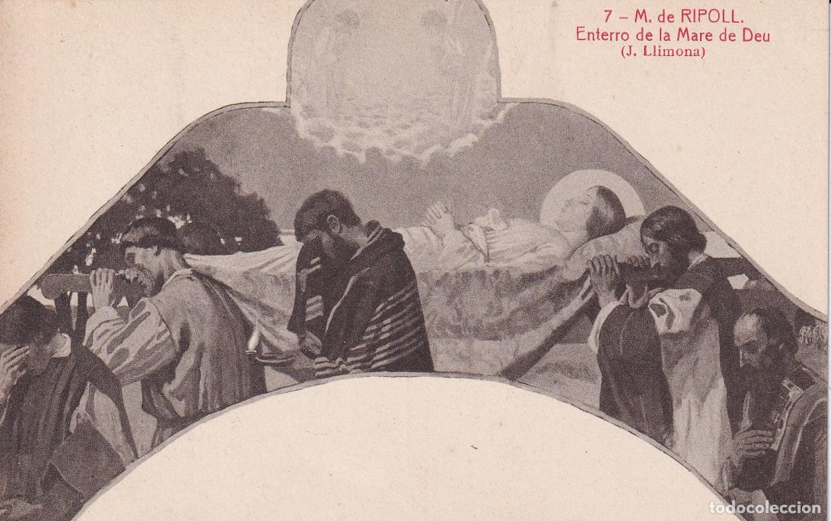 RIPOLL - MONASTERIO DE SANTA MARIA. ENTIERRO DE LA MADRE DE DIOS