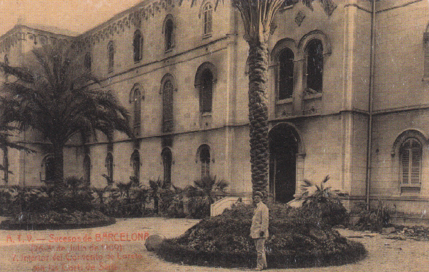 BARCELONA - SUCESOS DE BARCELONA. 7. CONVENTO DE LORETO