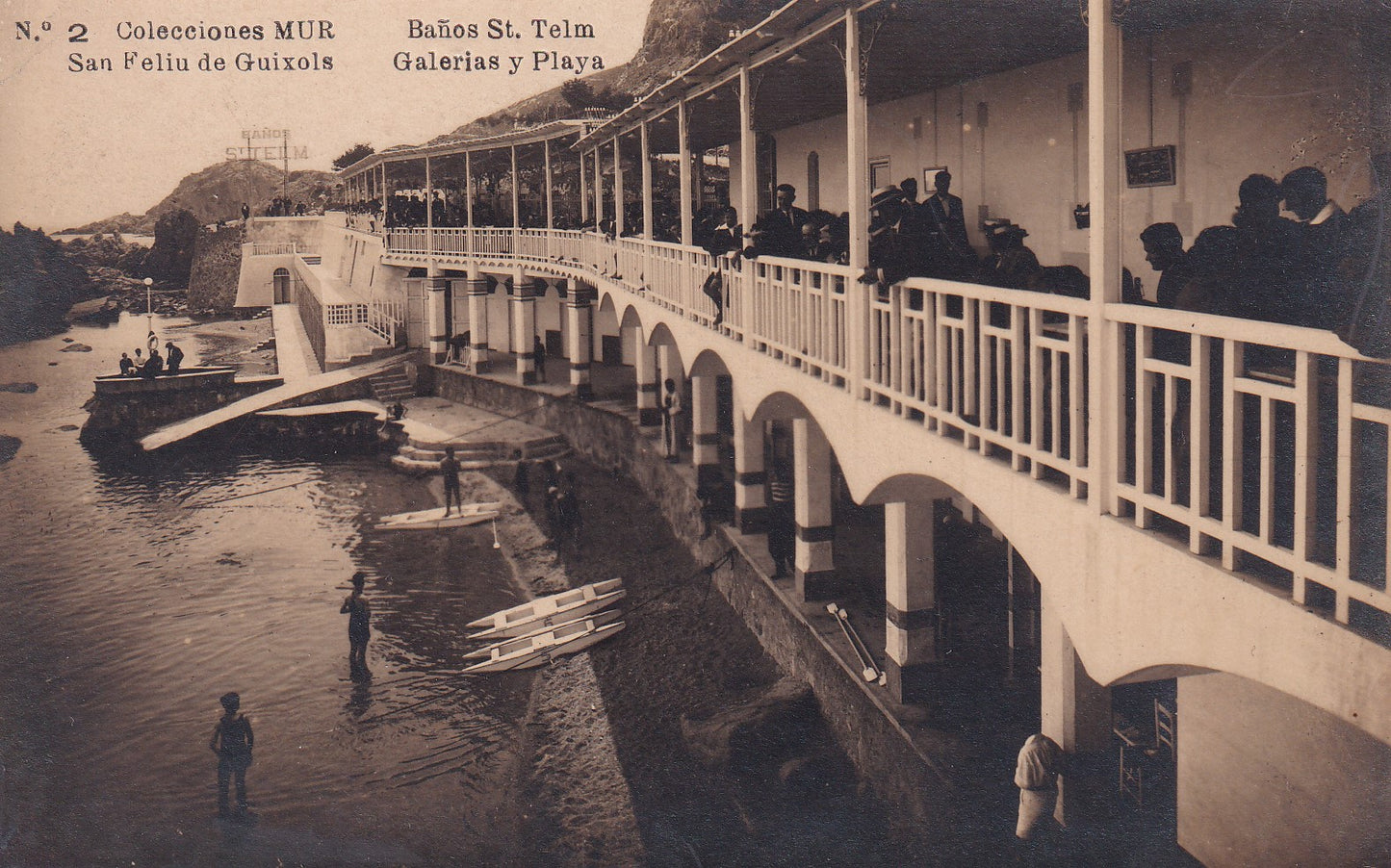 SANT FELIU DE GUÍXOLS - 2. BAÑOS ST. ELM. GALERÍA Y PLAYA
