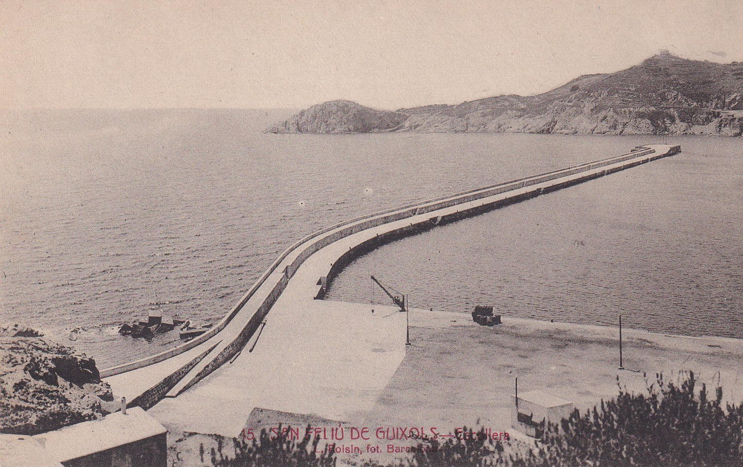 SANT FELIU DE GUÍXOLS - 45. ESCOLLERA DEL PUERTO