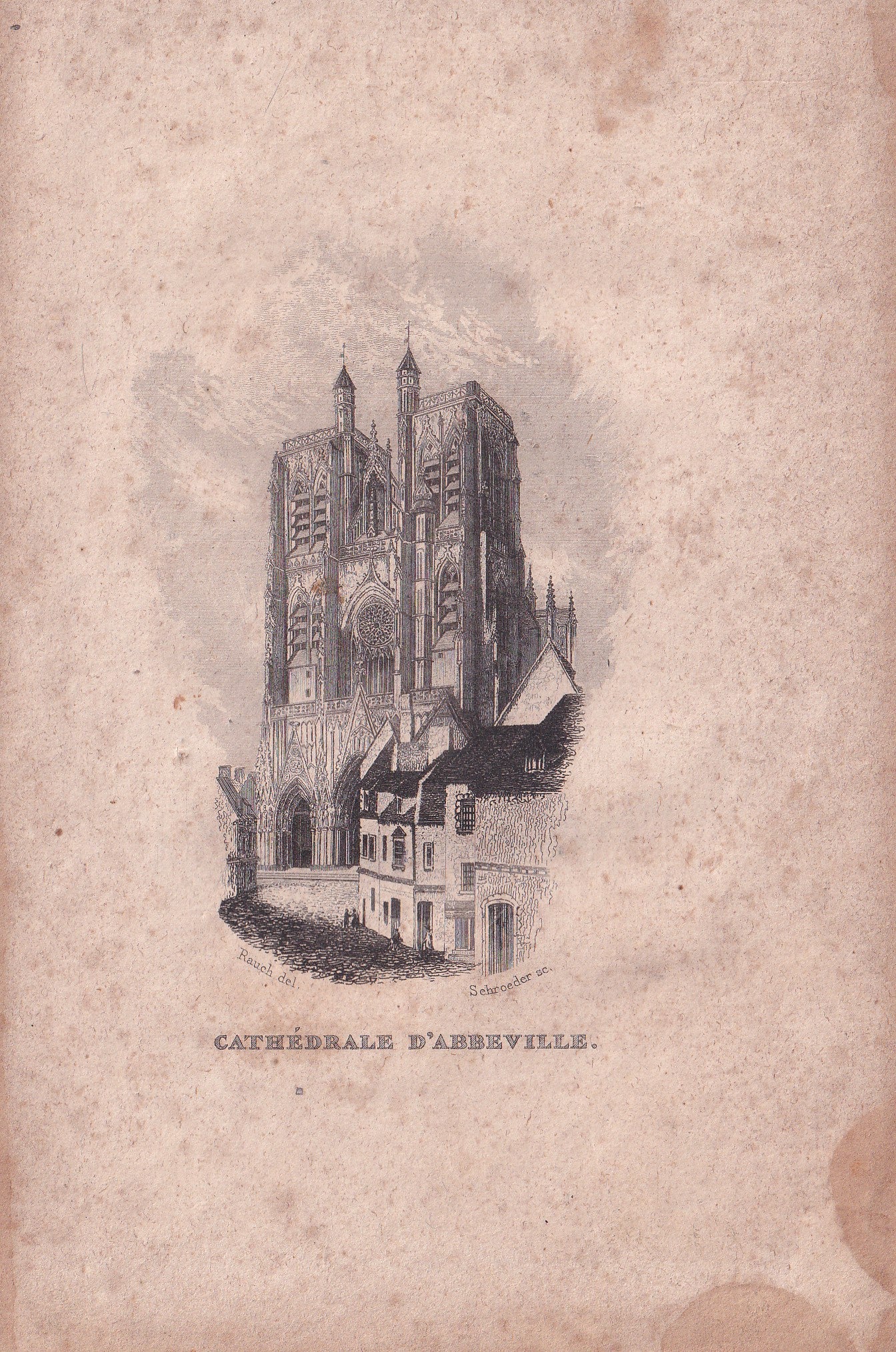 FRANCIA - CATHÉDRALE D'ABBEVILLE