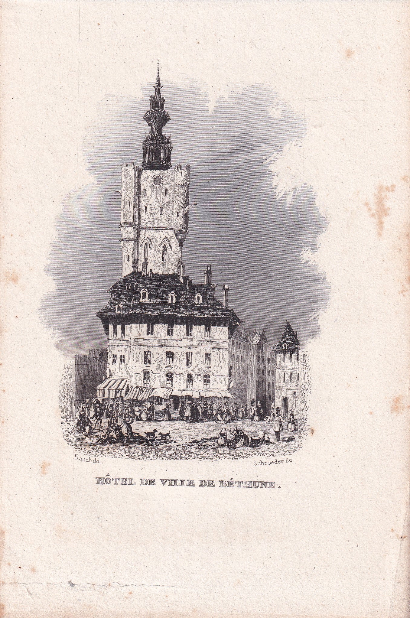 FRANCIA - HÔTEL DE VILLE DE BÉTHUNE