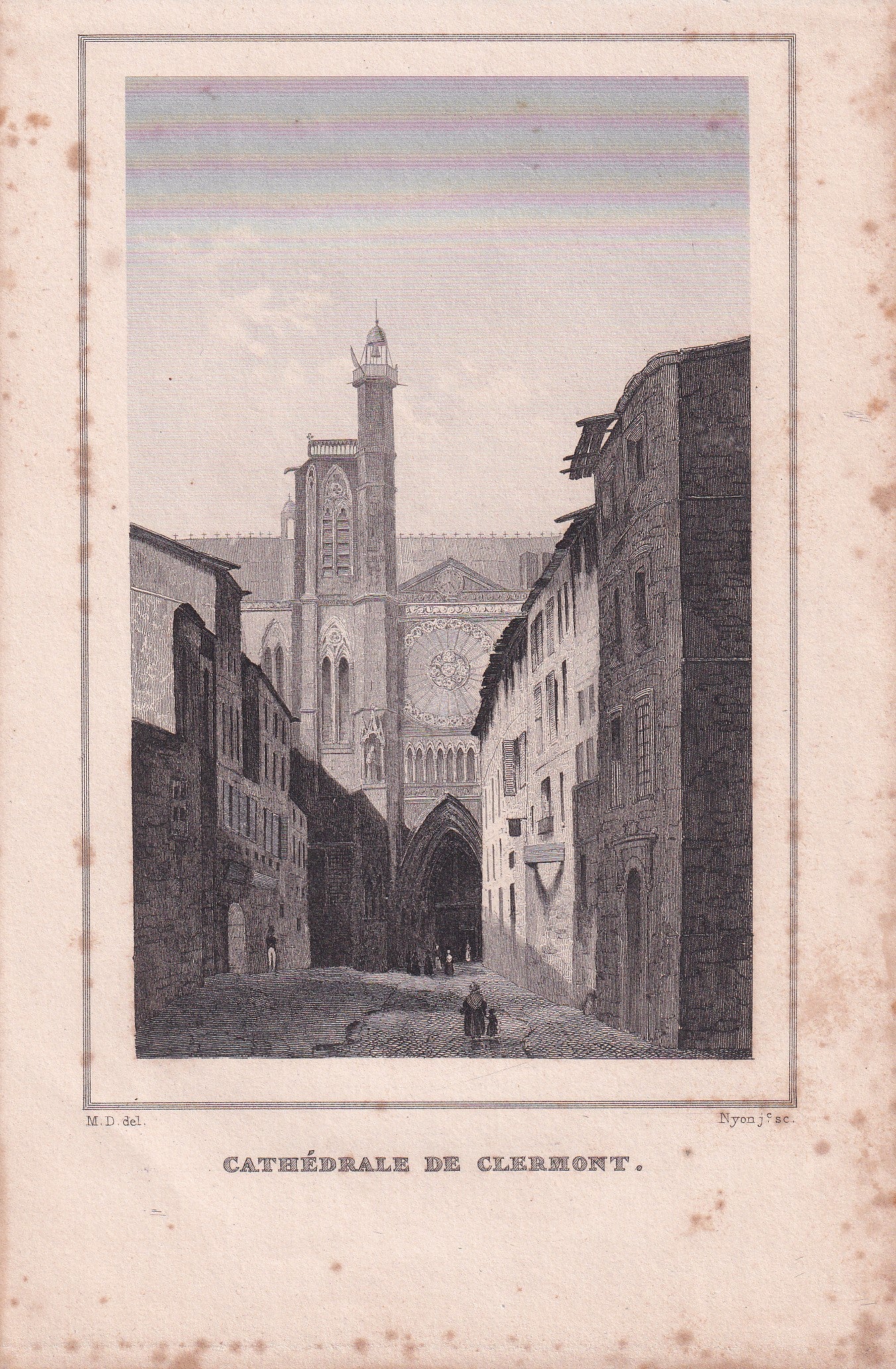 FRANCIA - CATHÉDRALE DE CLERMONT