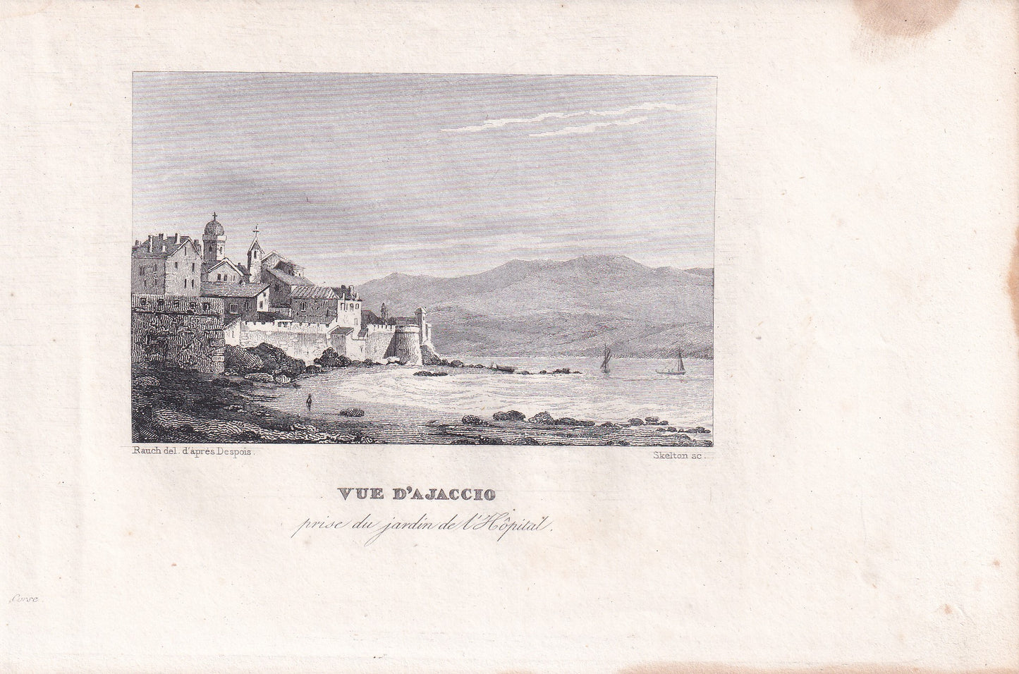 FRANCIA - VUE D'AJACCIO