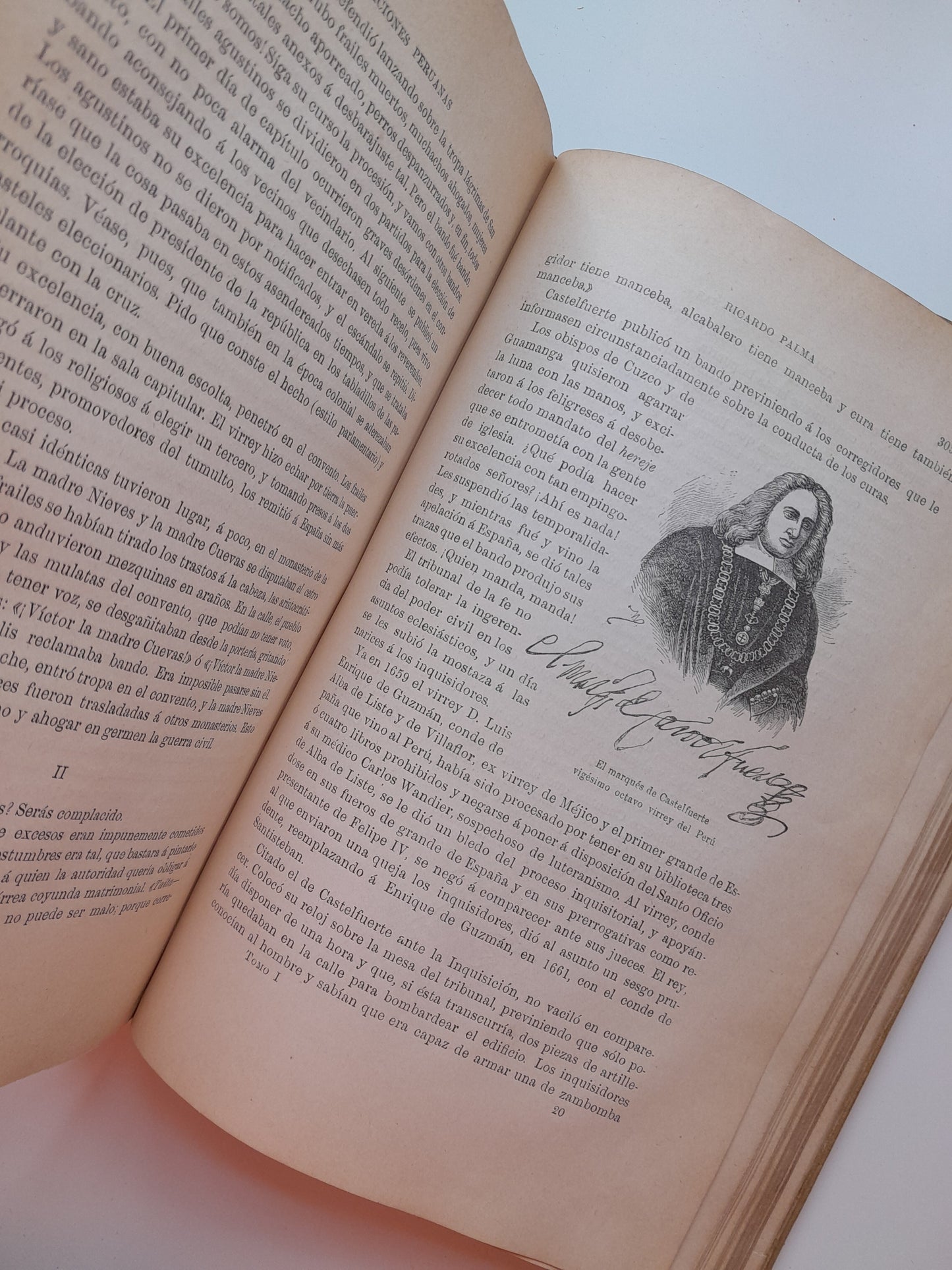 TRADICIONES PERUANAS (TOMO 1) - RICARDO PALMA (MONTANER Y SIMÓN - BUI, 1893)