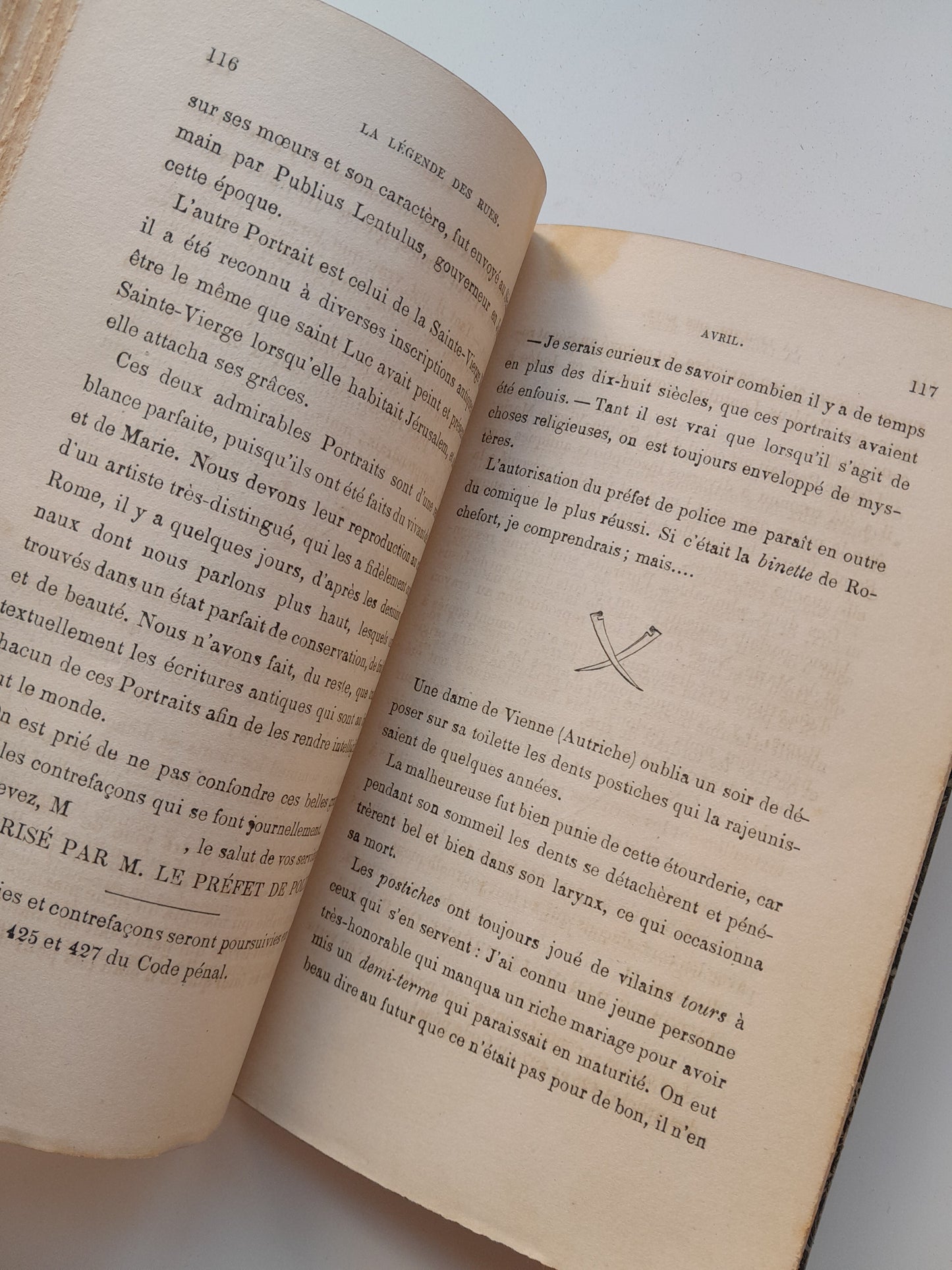 LA LÉGENDE DES RUES. HISTOIRE DE MON TEMPS - J. LAZARE (A. LACROIX, 1870)
