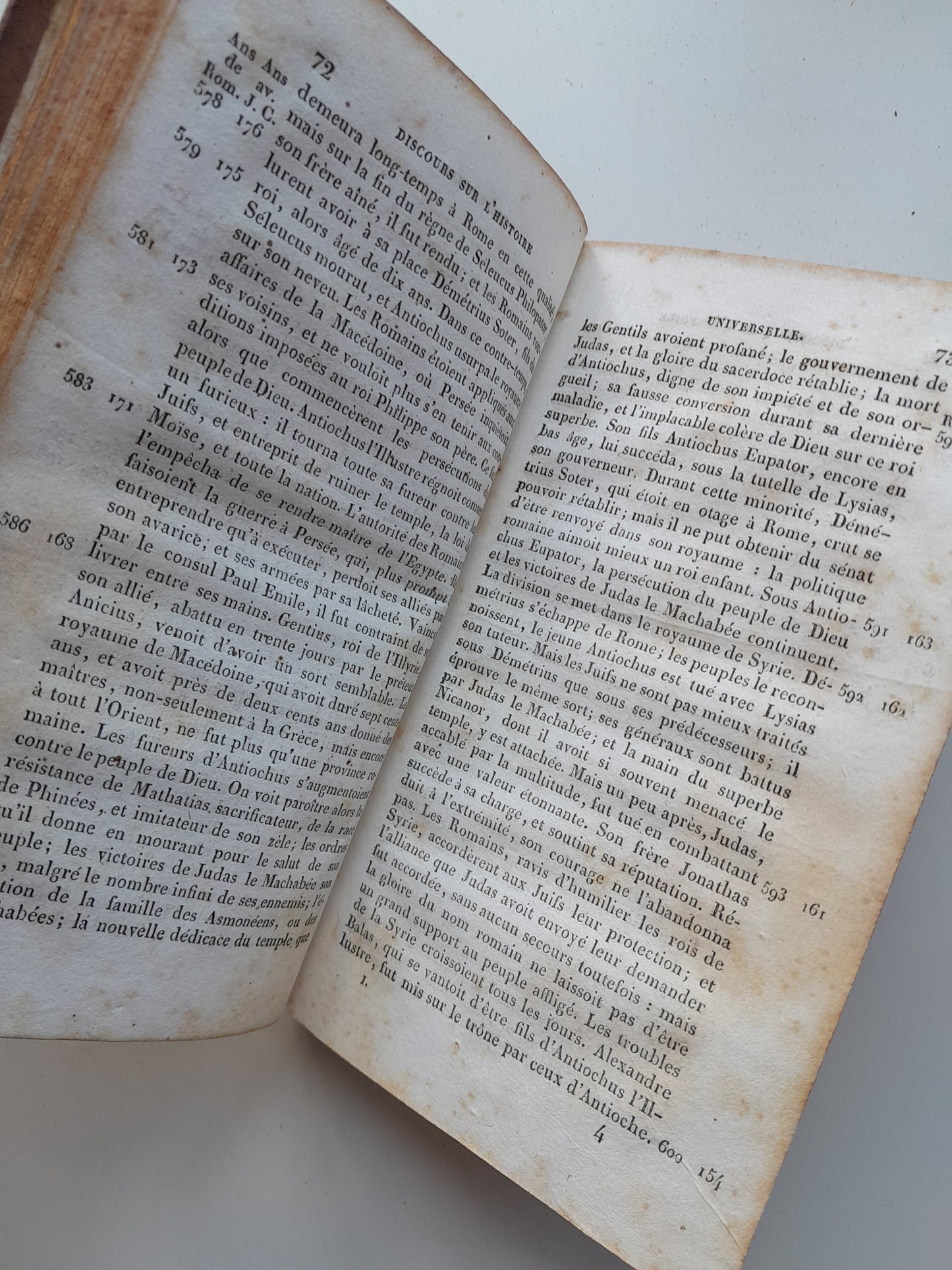 DISCOURS SUR L'HISTOIRE UNIVERSELLE (COMPLETA 2 TOMOS) - J.B. BOSSUET (CHARLES DEIS, 1836)