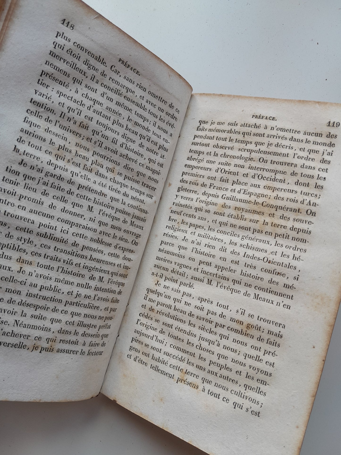 DISCOURS SUR L'HISTOIRE UNIVERSELLE (COMPLETA 2 TOMOS) - J.B. BOSSUET (CHARLES DEIS, 1836)