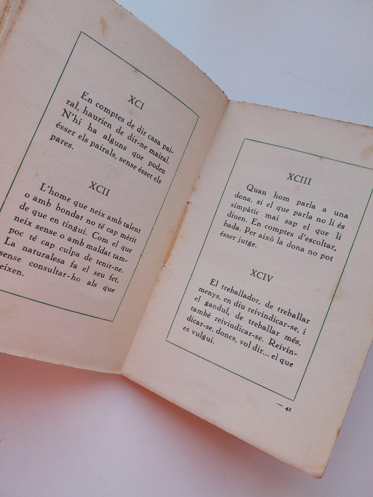 MÀXIMES I MALS PENSAMENTS. PENSA MAL I NO ERRARÀS - SANTIAGO RUSIÑOL (ANTONI LÓPEZ, 1927)