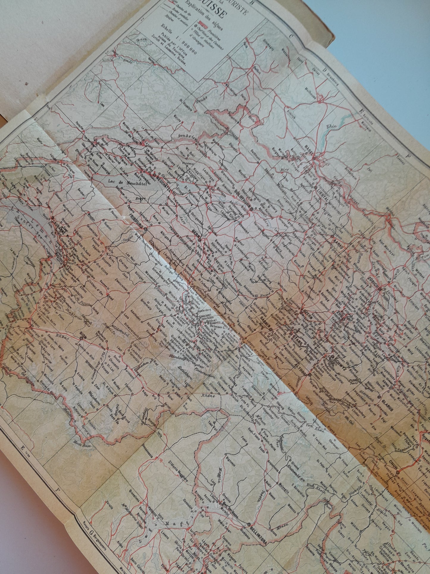 LA SUISSE. PETIT GUIDE DU TOURISTE - OFFICE SUISSE DU TOURISME (FRETZ FRÈRES, 1921)