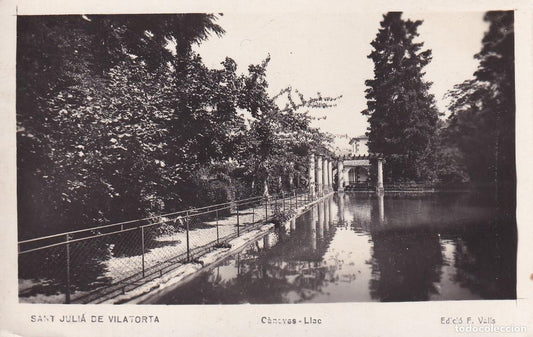 SANT JULIÀ DE VILATORTA - LAGO DE LA CASA CÀNOVES