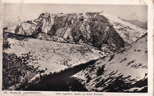 MONTSENY - SANT MARÇAL. LES AGUDES DESDE EL COLL FORMIC