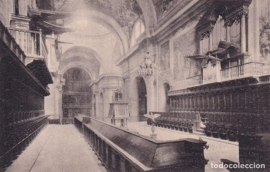 SAN LORENZO DE EL ESCORIAL. REAL MONASTERIO - CORO DE LA BASÍLICA