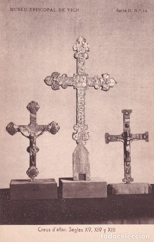 VIC - MUSEO EPISCOPAL. CRUCES DE ALTAR