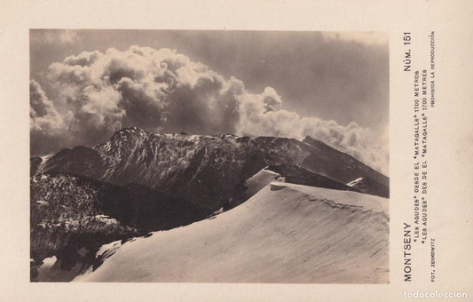 MONTSENY - SANT MARÇAL. LES AGUDES DESDE EL MATAGALLS