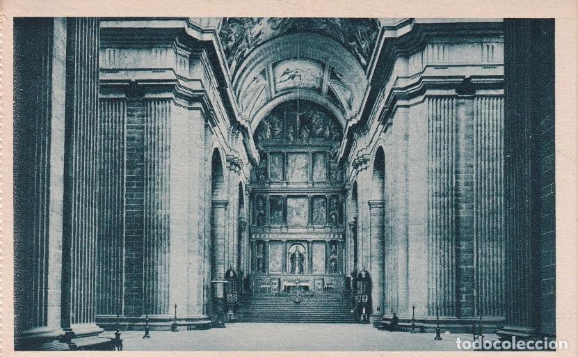 MONASTERIO DE SAN LORENZO DE EL ESCORIAL - INTERIOR DE LA IGLESIA