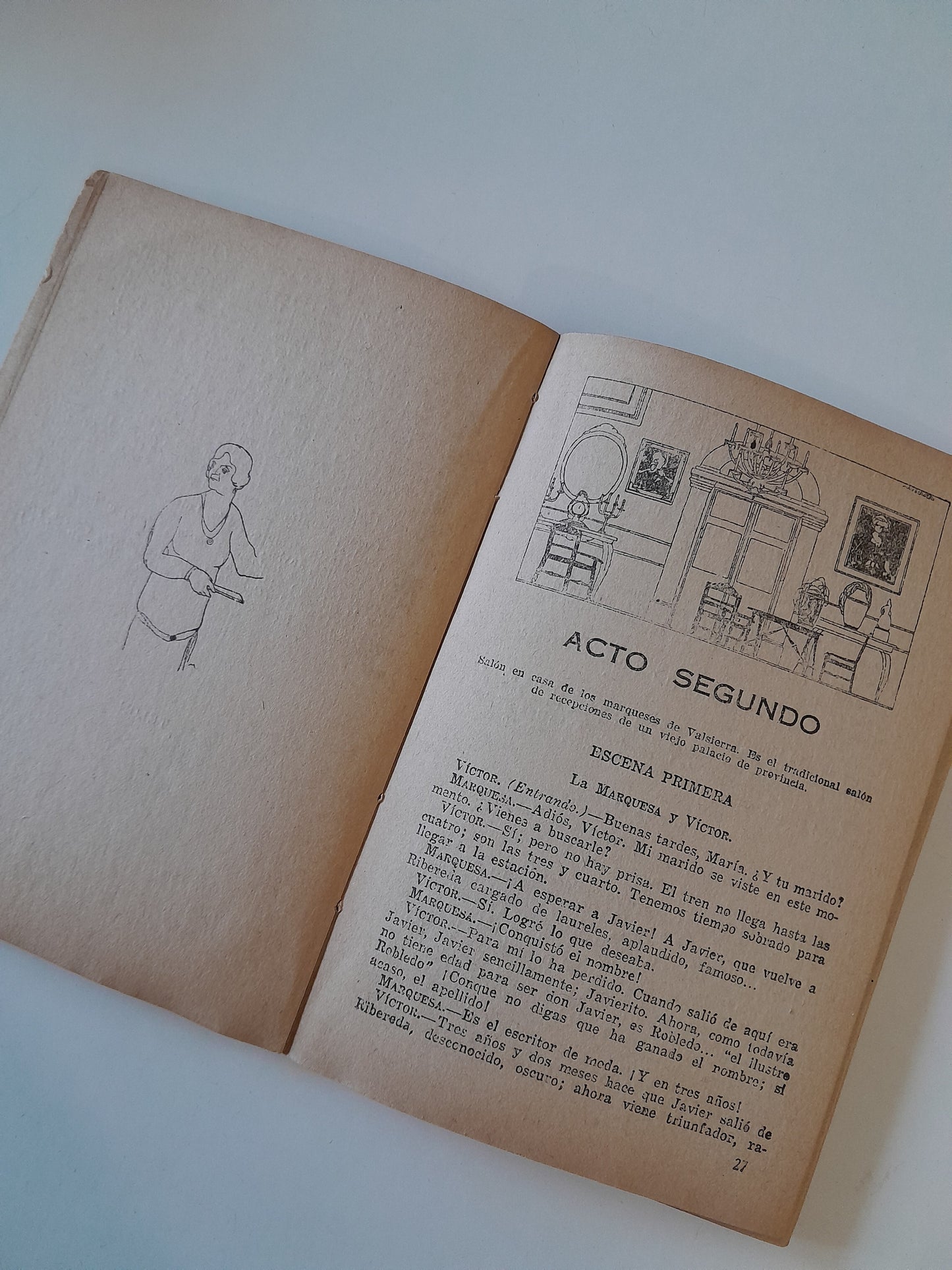 REVISTA DE TEATRO LA FARSA: ¡POR EL NOMBRE!..., DE FEDERICO SANTANDER Y JOSÉ MARÍA VELA - AÑO 2, NÚM. 50 (18 AGOSTO 1928)