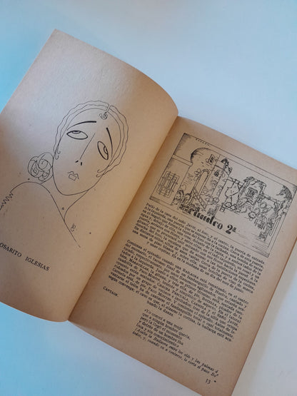 REVISTA DE TEATRO LA FARSA: ¡MIRA QUE BONITA ERA…!, DE FRANCISCO RAMOS DE CASTRO - AÑO 3, NÚM. 77 (9 MARZO 1929)