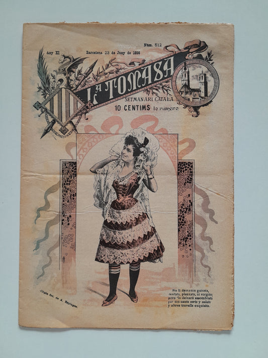 LA TOMASA - ANY 11, NÚM. 512 (23 JUNY 1898)