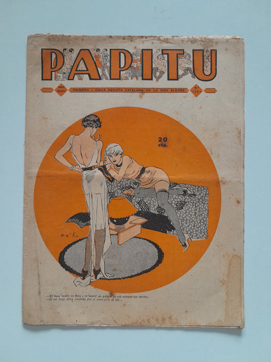 PAPITU - ANY 27, NÚM. 1361 (3 ABRIL 1935)