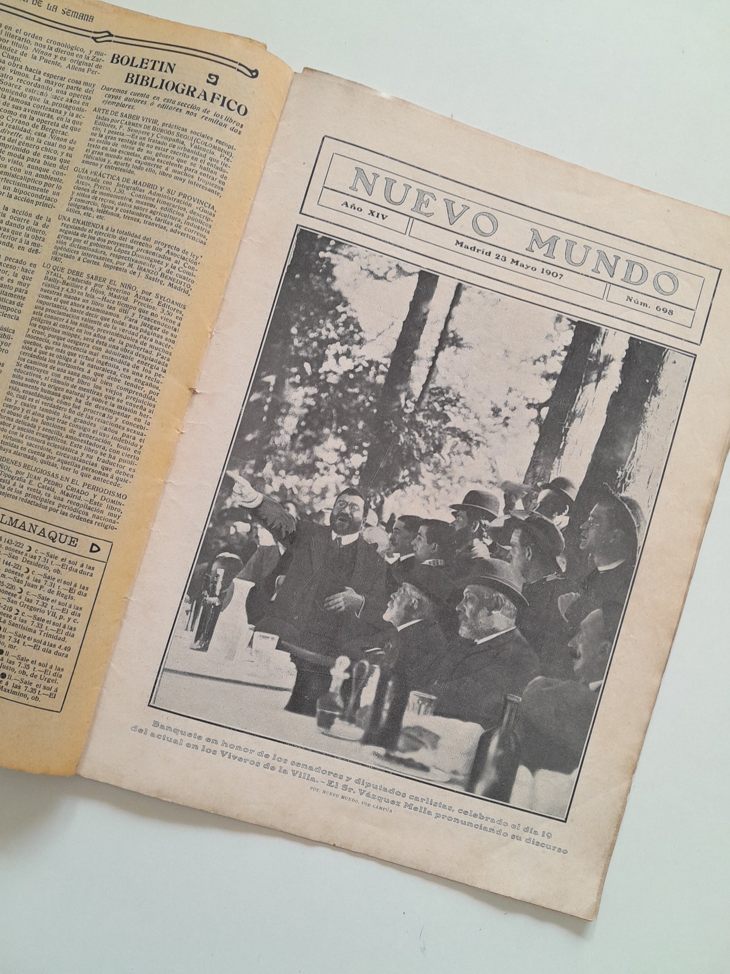 NUEVO MUNDO - AÑO 16, NÚM. 796 (8 ABRIL 1909)