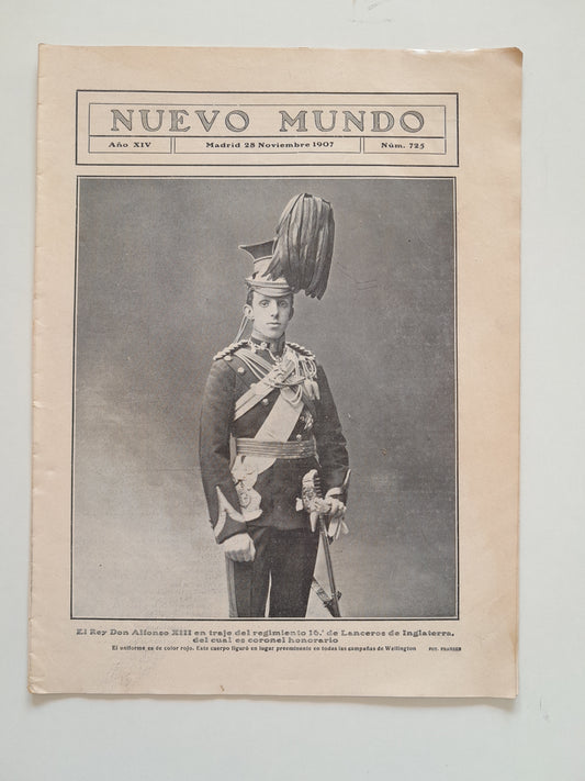 NUEVO MUNDO - AÑO 14, NÚM. 725 (28 NOVIEMBRE 1907)