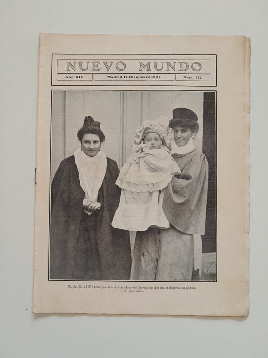 NUEVO MUNDO - AÑO 14, NÚM. 727 (12 DICIEMBRE 1907)