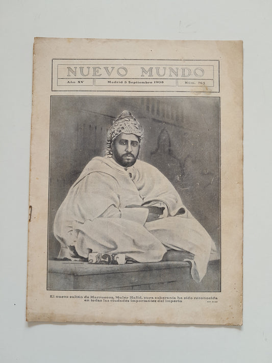 NUEVO MUNDO - AÑO 15, NÚM. 765 (3 SEPTIEMBRE 1908)