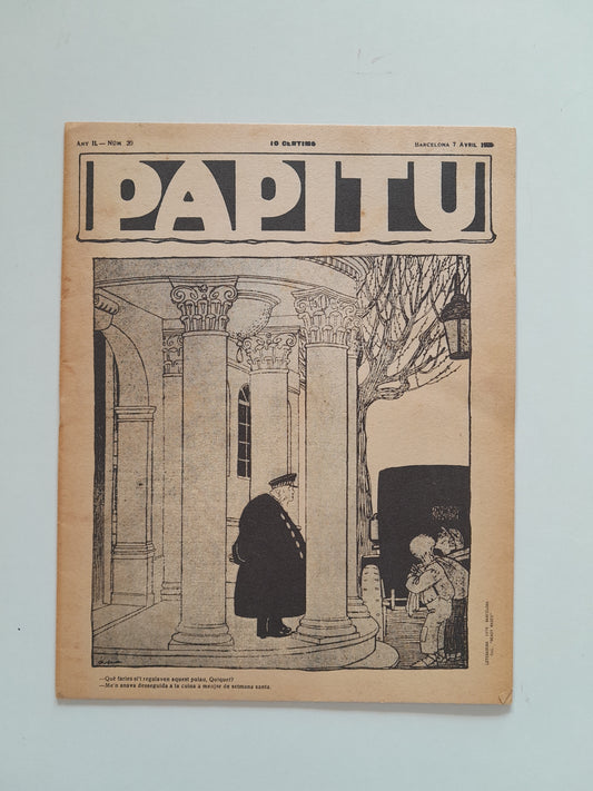 PAPITU - ANY 2, NÚM. 20 (7 ABRIL 1909)