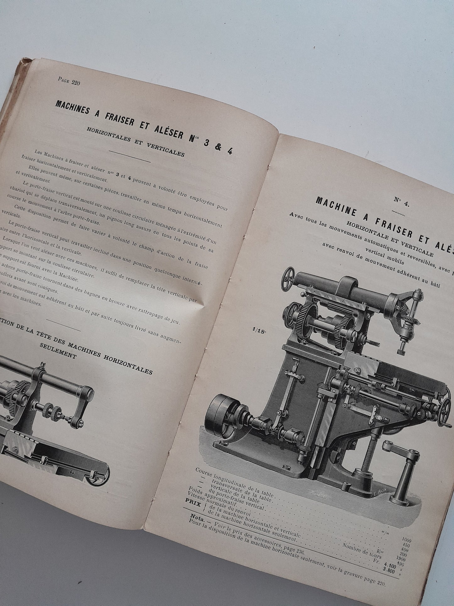 ALBUM-TARIFE DE MACHINES-OUTILS ET D'OUTILLAGE - SCULFORT & FOCKEDEY (1900)