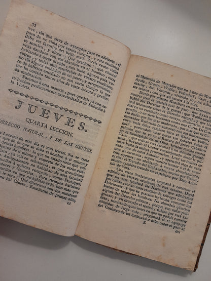 LOS ERUDITOS A LA VIOLETA O CURSO COMPLETO DE TODAS LAS CIENCIAS - JOSÉ VÁZQUEZ (c.1780)