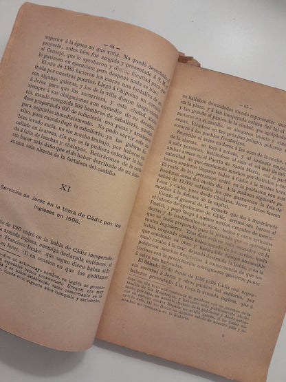 HISTORIA DE JEREZ - MANUEL CANCELA Y RUIZ (IMP. EL CRONISTA, 1883)