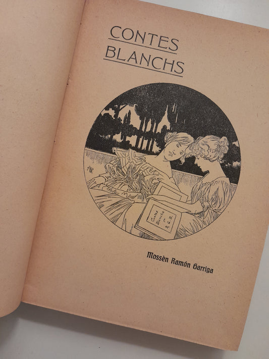 CONTES BLANCHS - RAMÓN GARRIGA (TIP. CASA PROVINCIAL DE CARITAT DE BARCELONA, 1909)