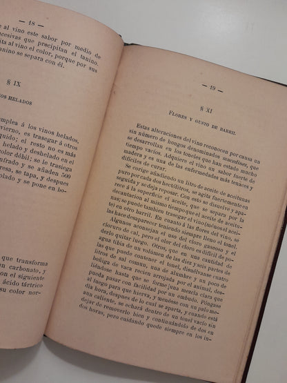ENFERMEDADES DE LOS VINOS - JULIO ADDERSON (LIB. V. SUÁREZ, 1882)