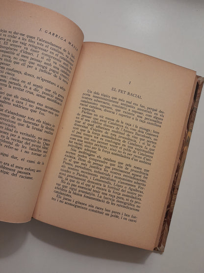 NOUS ASPECTES DEL PROBLEMA CATALÀ - JOAN GARRIGA I MASSÓ (LIB. CATALÒNIA, 1935)