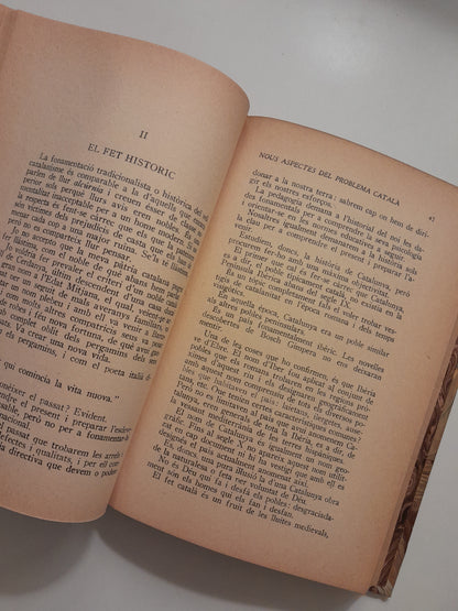 NOUS ASPECTES DEL PROBLEMA CATALÀ - JOAN GARRIGA I MASSÓ (LIB. CATALÒNIA, 1935)