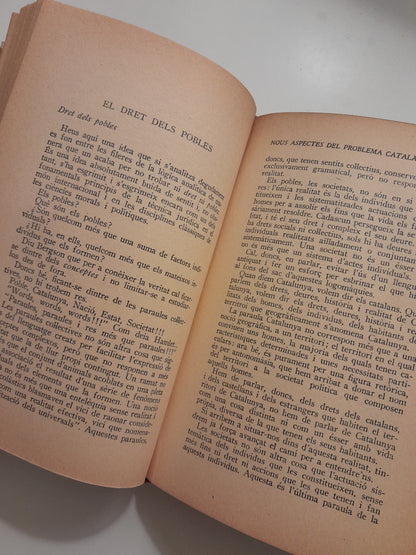 NOUS ASPECTES DEL PROBLEMA CATALÀ - JOAN GARRIGA I MASSÓ (LIB. CATALÒNIA, 1935)