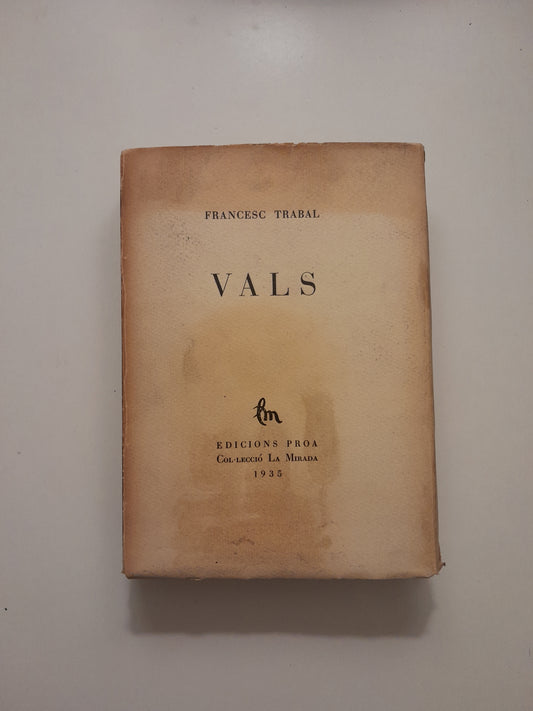 VALS - FRANCESC TRABAL (PROA, 1935)