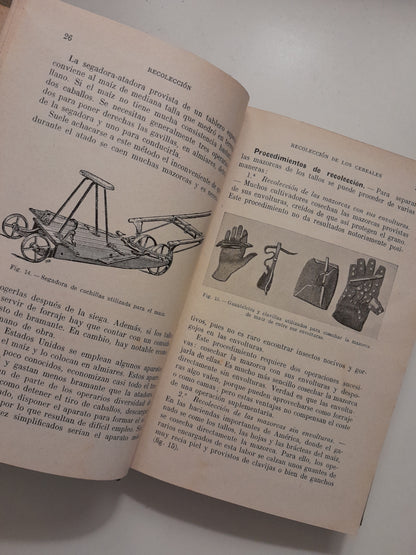 AGRICULTURA GENERAL IV: COSECHAS Y CONSERVACIÓN DE LOS PRODUCTOS AGRÍCOLAS - PABLO DIFFLOTH (SALVAT, 1928)