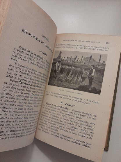 AGRICULTURA GENERAL IV: COSECHAS Y CONSERVACIÓN DE LOS PRODUCTOS AGRÍCOLAS - PABLO DIFFLOTH (SALVAT, 1928)