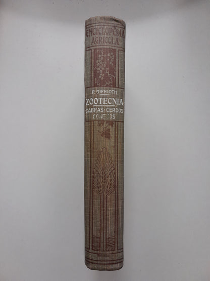 ZOOTECNIA: CABRAS, CERDOS Y CONEJOS - PABLO DIFFLOTH (SALVAT - ENCICLOPEDIA AGRÍCOLA, c.1924)