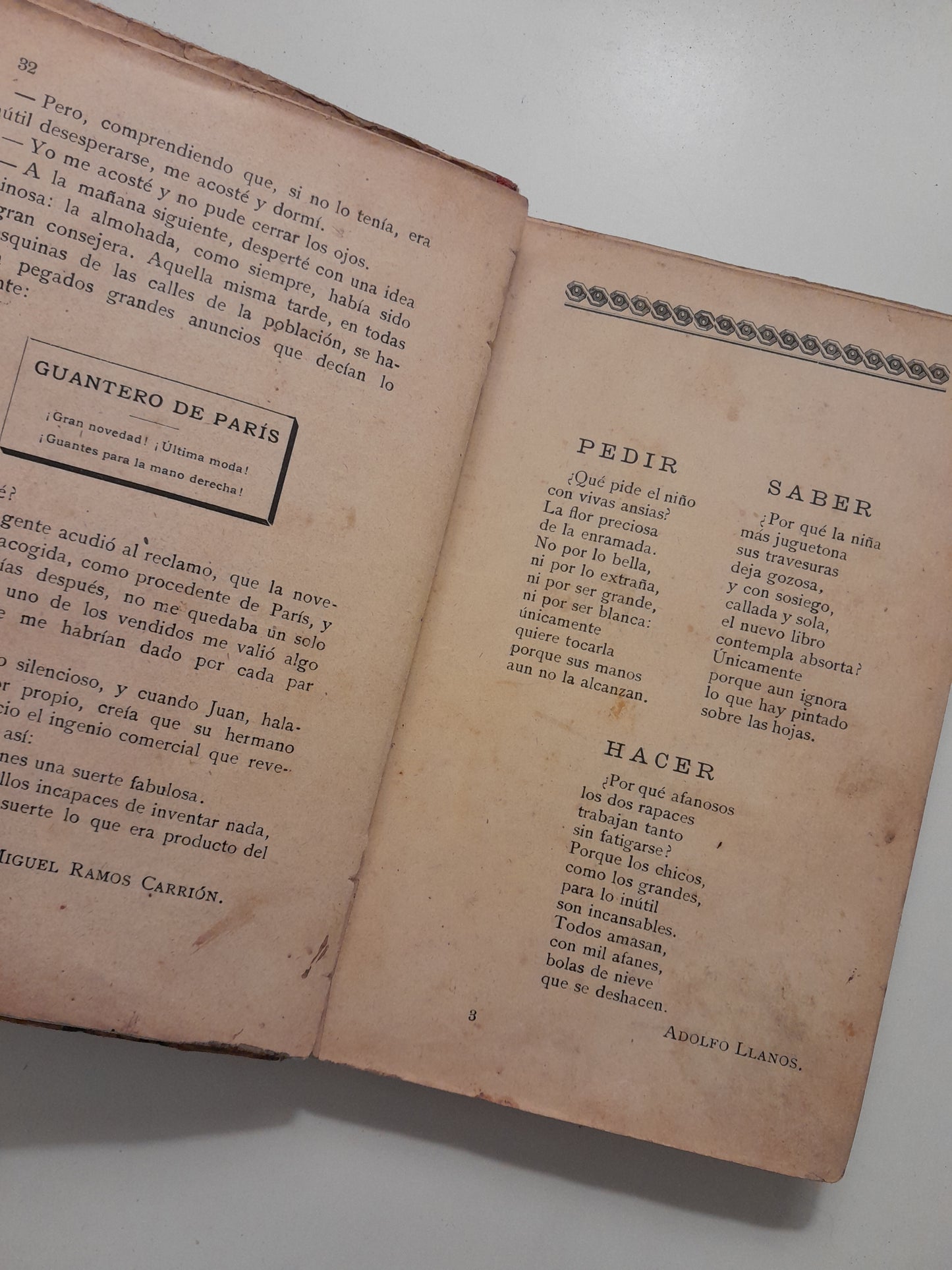 PÁGINAS SELECTAS. LECTURA PARA NIÑOS - MANUEL IBARZ BORRÁS (DALMAU CARLES & COMP., 1904)