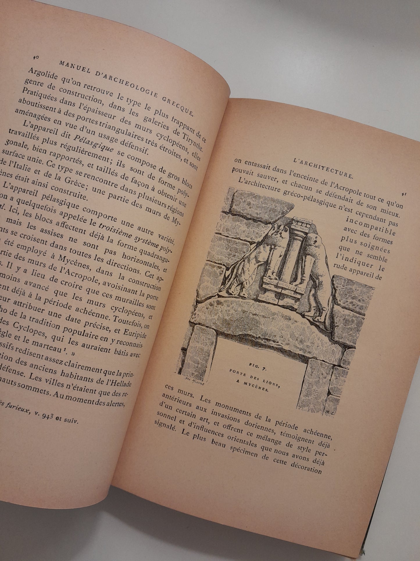 LA ARQUEOLOGÍA GRIEGA - MAXIME COLLIGNON (ANCIENNE MAISON QUANTIN, 1881)