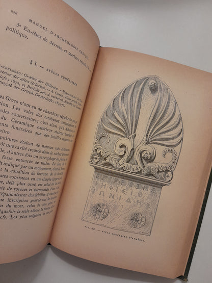 LA ARQUEOLOGÍA GRIEGA - MAXIME COLLIGNON (ANCIENNE MAISON QUANTIN, 1881)