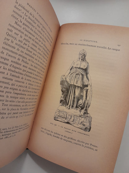 LA ARQUEOLOGÍA GRIEGA - MAXIME COLLIGNON (ANCIENNE MAISON QUANTIN, 1881)