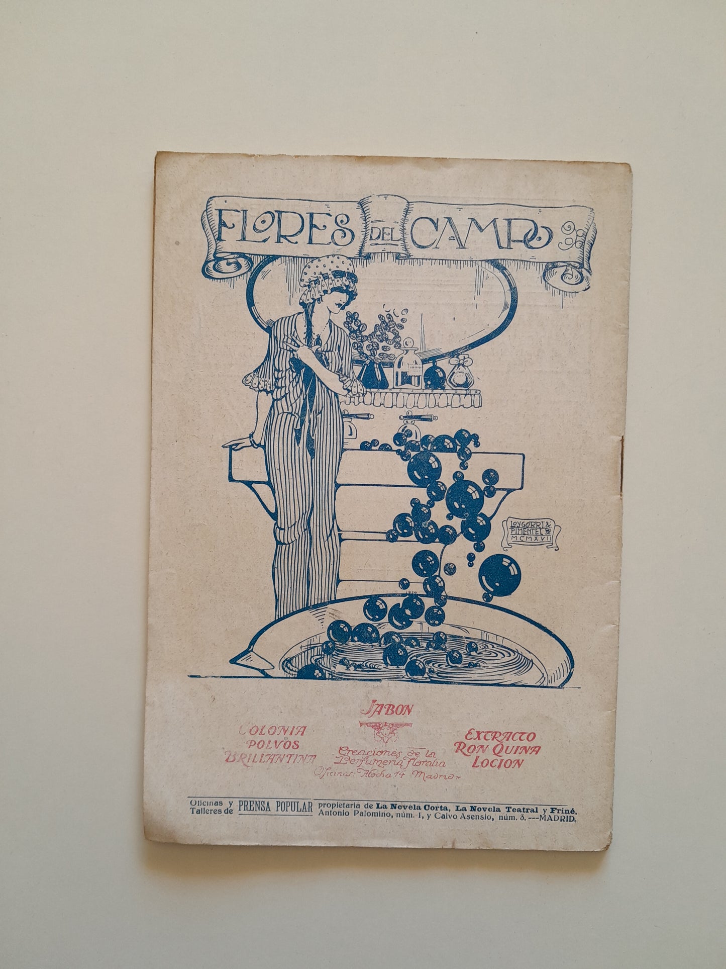 REVISTA FEMENINA FRINÉ: LAS JOYAS - AÑO 1, NÚM. 10 (ABRIL 1918)